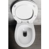 Isvea SENTIMENTI WC mísa stojící, Rimless, 36x52 cm, spodní/zadní odpad, bílá 10SM10004SV