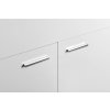 Aqualine Plastová výlevka se skříňkou 80x50 cm, včetně sifonu PI8050-1