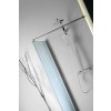 Aqualine WALK-IN zástěna jednodílná k instalaci na zeď, 1100x1900 mm, sklo Brick WI110