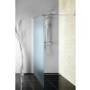 Aqualine WALK-IN zástěna jednodílná k instalaci na zeď, 1100x1900 mm, sklo Brick WI110