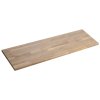 Sapho WOODY deska 1206x28x463mm, masiv přírodní dub WDS120-70