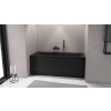 Polysan CLEO obdélníková vana 180x80x48cm, černá mat 95611.21