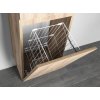 Aqualine ALTAIR vysoká skříňka s košem 40x184x31cm, levá, dub emporio AI485L