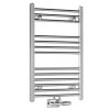 Aqualine ALYA otopné těleso rovné 500x803mm, středové připojení, chrom LLS301