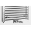 Aqualine ALYA otopné těleso rovné 600x1188mm, středové připojení, chrom LLS303
