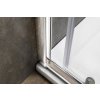 Aqualine AGGA čtvercová sprchová zástěna 900x900mm, čiré sklo HLF909Y