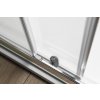 Aqualine AGGA čtvercová sprchová zástěna 900x900mm, čiré sklo HLF909Y