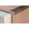 ACARA AP10 schodová lišta samolepící, hliník elox bronz, 20 mm, 0,9 m AAHAE B450020-B-SK/0,9