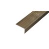 ACARA AP10 schodová lišta samolepící, hliník elox bronz, 20 mm, 0,9 m AAHAE B450020-B-SK/0,9