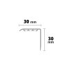 ACARA AP20 schodová lišta samolepící, PVC dub jasný, 30x30 mm, 1,8 m AAHPD 303002-SK