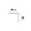 ACARA AP20 schodová lišta samolepící, PVC buk, 30x30 mm, 1,8 m AAHPD 303008-SK
