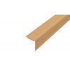ACARA AP20 schodová lišta samolepící, PVC buk, 30x30 mm, 1,8 m AAHPD 303008-SK