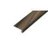 ACARA AP26/1 ukončovací lišta samolepící, hliník elox bronz, 8 mm, 2,7 m APAAE 80-B-SK