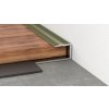 ACARA AP27/9 ukončovací lišta, pro laminát, hliník elox titan, 8,8 mm, 0,9 m AADAE 880-T/0,9