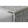 ACARA AP44/1 schodová lišta vrtaná, hliník elox titan, 20x42 mm, 2,5 m, pro tl: 5 mm AAE TA 4220/5050-T
