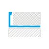 ACARA SP2 ukončovací lišta L, STANDARD, hliník elox titan, 8 mm, 2,5 m 43301A-T