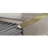 ACARA SP2 ukončovací lišta L, STANDARD, hliník elox titan, 11 mm, 2,5 m 22901A-T
