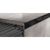 ACARA SP3 ukončovací lišta L, PREMIUM, hliník lakovaný černá matná, 10 mm, 2,5 m AAAC 10033-MAT