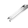 ACARA SP7 ukončovací lišta Q, pravidelná, nerez V2A kartáč, 12,5 mm, 3 m AAECK 125-PR/3