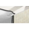 ACARA DS1 ukončovací lišta, pro kamenický roh i designovou stěrku, hliník elox stříbro, 11 mm, 2,5 m AAVSAE 110
