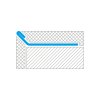 ACARA DS2 ukončovací lišta, pro designové stěrky, nerez V2A, 11 mm, 2,5 m AAVSE 110