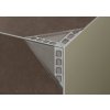 ACARA DS2 ukončovací lišta, pro designové stěrky, nerez V2A, 11 mm, 2,5 m AAVSE 110