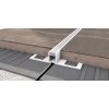 ACARA DL6 dilatační lišta široká základna, PVC bílá, 10 mm, 2,5 m AAPD 1030