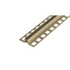 ACARA DL6 dilatační lišta široká základna, PVC bahama, 12,5 mm, 2,5 m AAPD 1232