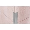 ACARA W1 lišta k ochraně rohu, nerez V2A kartáč, 10x10 mm, 1,5 m AAPP 10144-EK/1,5
