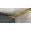 ACARA EX1/SP7 EXCELLENT ukončovací lišta Q, pravidelná, nerez V2A RAL1036 perleťová zlatá lesklá, 8 mm, 2,5 m AAECC 80-PR-RAL1036