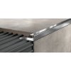 ACARA SP7 ukončovací lišta Q, pravidelná, nerez V2A kartáč, 6 mm, 3 m AAECK 60-PR/3