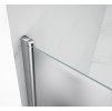 Aqualine PILOT čtvercový sprchový kout 700x700 mm, sklo Brick PT070-01