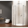 GELCO LORO čtvrtkruhová sprchová zástěna 900x900mm, čiré sklo GN5590