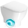 GSI CITY PRO WC mísa stojící, Swirlflush, 35x52cm, spodní/zadní odpad, bílá ExtraGlaze 911011