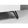 Aqualine Nábytková nožička, výška 103mm, černá mat 30320