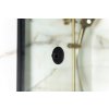 Aqualine Podlahová stěrka 300x890mm, černá SQ121B