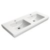 GSI CLASSIC keramické dvojumyvadlo 125x54 cm, bílá ExtraGlaze 8725111