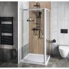 Aqualine AMICO sprchové dveře výklopné 740-820x1850mm, čiré sklo G70