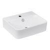 Glacera Umývátko Glacera Bigio 44x36 cm otvor pro baterii uprostřed BG4638