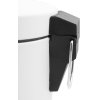 Aqualine SIMPLE LINE odpadkový koš kulatý 12l, nerez lesk 27112