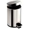 Aqualine SIMPLE LINE odpadkový koš kulatý 20l, nerez lesk 27120
