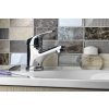 Aqualine AQUALINE 35 stojánková umyvadlová baterie, ECO kartuše, chrom 52102-01