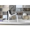Aqualine AQUALINE 35 stojánková umyvadlová baterie, ECO kartuše, chrom 52102-01