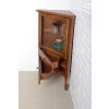 Sapho RETRO skříňka rohová 60x120x47cm, buk, levá 1701