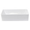Triomini Umyvadlo na desku Triomini Slim 55x39 cm bez přepadu SLM5539