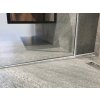 Sapho Spádová lišta, levá, výška 10mm, délka 1000mm, nerez mat SPD10-L