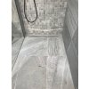Sapho Spádová lišta, levá, výška 10mm, délka 1000mm, nerez mat SPD10-L