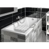 Aqualine DOUBRAVA obdélníková vana 160x70x42cm, bílá A1670