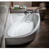 Aqualine DYJE rohová vana 150x150x42cm, bílá A1550