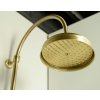 Sapho ANTEA sprchový sloup k napojení na baterii, hlavová, ruční sprcha, bronz SET036